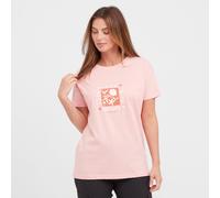 Craghoppers Women's Yago Organic Short Sleeve T-Shirt Shell Pink Size 12
