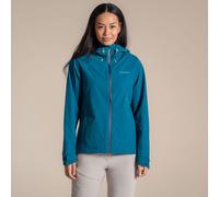 Craghoppers Women's Zohra Waterproof Jacket | Teal Sapphire
