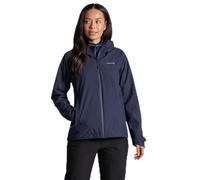 Blue female 18 Craghoppers Women's Waterproof Zohra Jacket Blue, Size: 18