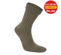 Craghoppers Unisex Wool Hiker Socks | Woodland Green Marl