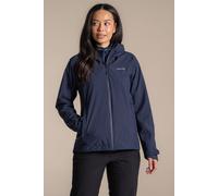 Blue female 8 Craghoppers Women's Waterproof Zohra Jacket Blue, Size: 8