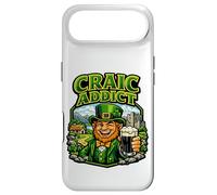 Craic Addict Beer Drinking Leprechaun with Glass Stout Case for iPhone Air