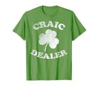 Craic Dealer Funny T design St. Patrick's Day Shamrock T-Shirt