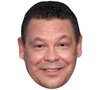Craig Charles (Smile) Celebrity Mask, Flat Card Face, Fancy Dress Mask