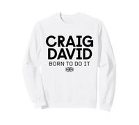 Craig David Black Text Spellout Sweatshirt