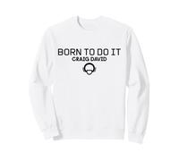 Craig David Born To Do It Small Black Logo Sweatshirt