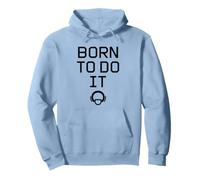 Craig David Born To Do It White Logo Pullover Hoodie