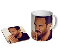 Craig David Late Ceramic Coffee MUG + Coaster Gift Set …