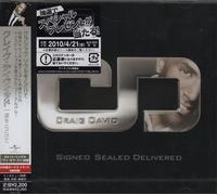 Craig David Signed Sealed Delivered Japanese Promo CD album CDLP UICO-1183 Universal 2010