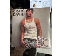 Craig David : Slicker Than Your Average (White Vinyl 2LPs) New Small Dent Corner