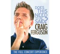 CRAIG FERGUSON: DOES THIS NEED TO BE SAID? NEW REGION 1 DVD
