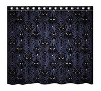Craig Lifestyle Haunted Mansion Halloween Custom Shower Curtain Stylish Waterproof Polyester Fabric Bathroom 60X72