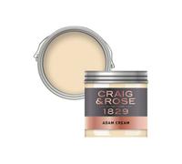 Craig & Rose 1829 Adam Cream Chalky Emulsion Paint, 50Ml