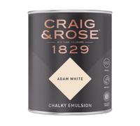 Craig & Rose 1829 Adam White Chalky Paint 750Ml