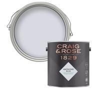Craig & Rose 1829 Anstruther Blue Chalky Emulsion Paint, 2.5L