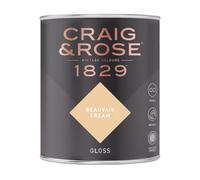 Craig & Rose 1829 Beauvais Cream Gloss Paint 750Ml