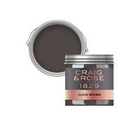 Craig & Rose 1829 Clove Brown Chalky Emulsion Paint, 50Ml