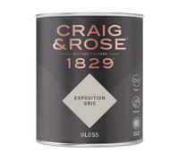 Craig & Rose 1829 Exposition Gris Gloss Paint 750Ml