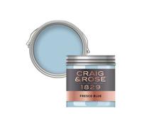 Craig & Rose 1829 Fresco Blue Chalky Emulsion Paint, 50Ml
