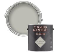 Craig & Rose Chalky Emulsion Paint Harris Isle - 2.5L, Grey