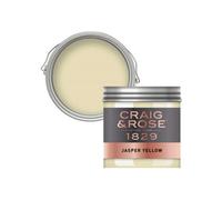 Craig & Rose 1829 Jasper Yellow Chalky Emulsion Paint, 50Ml