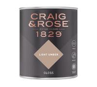 Craig & Rose 1829 Light Umber Gloss Paint 750Ml