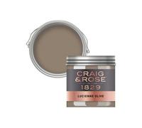 Craig & Rose 1829 Lucienne Olive Chalky Emulsion Paint, 50Ml