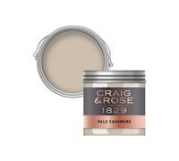 Craig & Rose 1829 Pale Cashmere Chalky Emulsion Paint, 50Ml