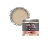 Craig & Rose 1829 Pale Oak Chalky Emulsion Paint, 50Ml