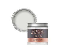 Craig & Rose 1829 Pantry White Chalky Emulsion Paint, 50Ml