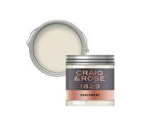 Craig & Rose 1829 Parchment Chalky Emulsion Paint, 50Ml
