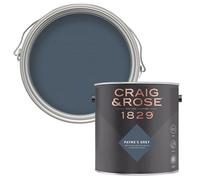 Craig & Rose 1829 Payne's Grey Eggshell Wall Paint, 750Ml