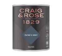 Craig & Rose 1829 Payne's Grey Gloss Paint 750Ml