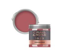 Craig & Rose 1829 Persian Rose Chalky Emulsion Paint, 50Ml