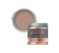 Craig & Rose 1829 Pink Beige Chalky Emulsion Paint, 50Ml