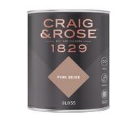 Craig & Rose 1829 Pink Beige Gloss Paint 750Ml