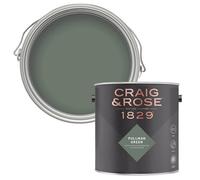 Craig & Rose 1829 Pullman Green Eggshell Wall Paint, 750Ml