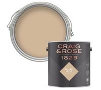 Craig & Rose 1829 Chalky Matt Emulsion Paint Regency Cream - 2.5L