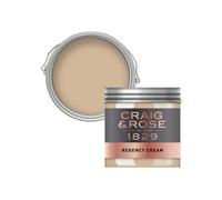 Craig & Rose 1829 Regency Cream Chalky Emulsion Paint, 50Ml