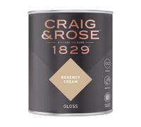 Craig & Rose 1829 Regency Cream Gloss Paint 750Ml