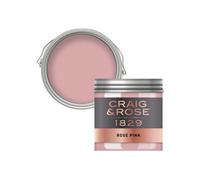 Craig & Rose 1829 Rose Pink Chalky Emulsion Paint, 50Ml