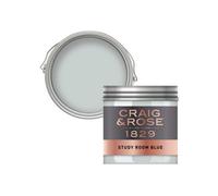 Craig & Rose 1829 Study Room Blue Chalky Emulsion Paint, 50Ml
