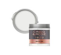 Craig & Rose 1829 White Doe Chalky Emulsion Paint, 50Ml
