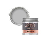 Craig & Rose 1829 Wilkie Grey Chalky Emulsion Paint, 50Ml