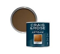 Craig & Rose Artisan Bronze Gold Effect Mid Sheen Topcoat Special Effect Paint, 250Ml
