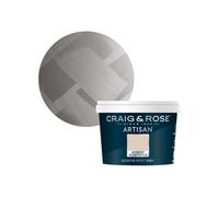 Craig & Rose Artisan Neutral Intrigue Metallic Effect Mid Sheen Topcoat Special Effect Paint, 250Ml
