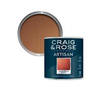 Craig & Rose Artisan Rose Gold Effect Mid Sheen Topcoat Special Effect Paint, 250Ml