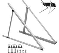 CraigSolar 41 Inch Solar Panel Mounting Brackets Kit, Adjustable Aluminum Alloy Tilt Mount, Portable Stand Support for Roof, RV, Boat, Off-Grid, Wall Installation