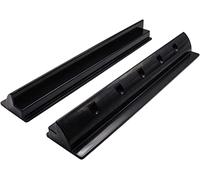 CraigSolar.co.uk Set of 2 Anti-ultraviolet ABS solar panel side Mounting Brackets BLACK 550mm for fitting solar panels to motorhomes, caravans, boats or roofs