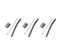 CRAKES 3X Durable Nylon Replacement Kiteboard Kitesurf Pump Valve Hose Clamp Kit